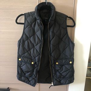 J. Crew Black Vest